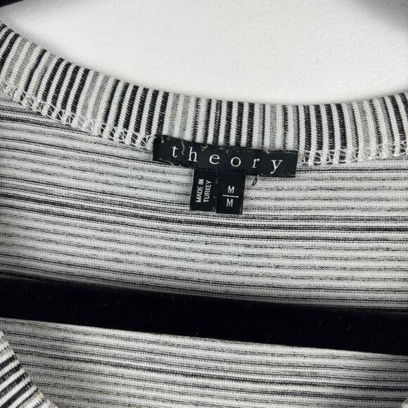 Theory Tank Men's M Gray Round Neck - Picture 3 of 4